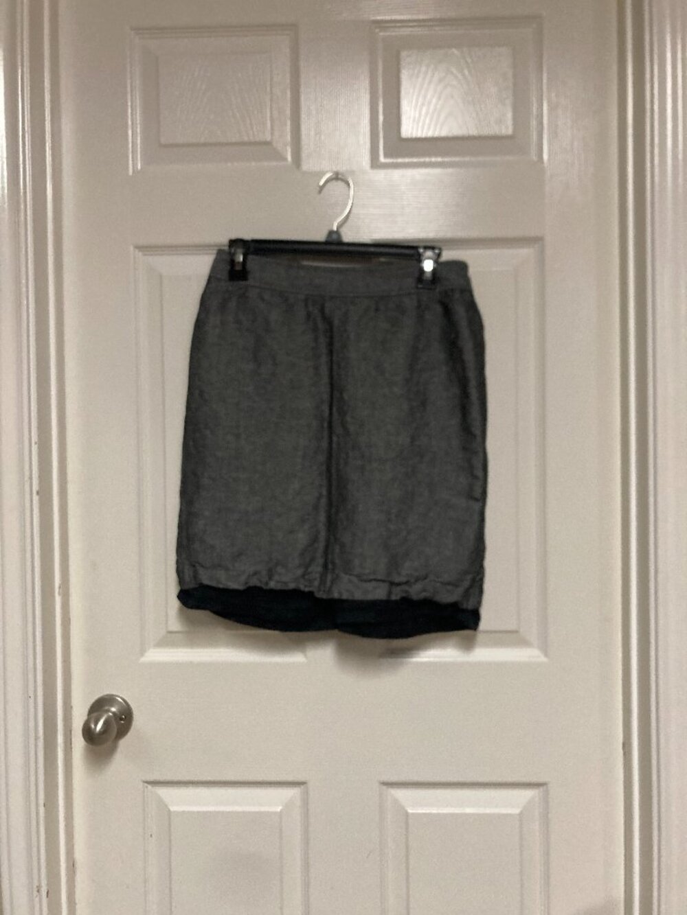 ANN TAYLOR LOFT straight pencil skirt gray size 6 Women's